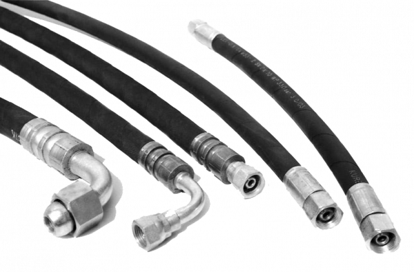 картинка Шланг 1Sn, 215 бар, 15м, 8 мм, 3/8"Ш x 3/8"Г от компании Нова Механика