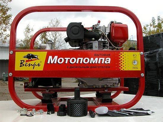 картинка Мотопомпа судовая дизельная Вепрь МП 120 ДЯ от компании Нова Механика